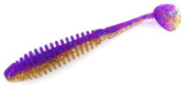 Силиконовая приманка FISHING STYLE MORDER 3,7"(94 мм) уп.6 шт.#048 Violet Gold
