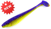 Силиконовая приманка FISHING STYLE CHECKMATE 4,5"(113 мм) уп.4 шт.#041 Violet Melon