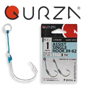 Крючки Gurza-ASSIST SINGLE HOOK JH-62 №1 TIN (2шт/уп)