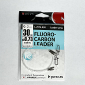 Поводок Gurza-FLUOROCARBON LEADER 300мм/0,73 D 2шт.х 5 (Test 23,7kg)