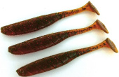 Силиконовая приманка FISHING STYLE RUMBA 8,5"(216 мм) уп.2 шт.#125 Motor oil Green