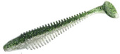 Силиконовая приманка FISHING STYLE CHECKMATE BIG 5,5"(140 мм) уп.3 шт.#042 Green Shad