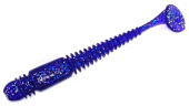 Силиконовая приманка FISHING STYLE TIOGA 2,5"(63 мм) уп.12 шт. #123 Violet