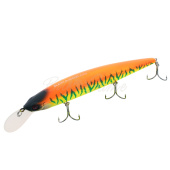 Воблер JACKALL Rerange 130 MR цв. tropical mat tiger, 130мм, 22,5г suspending 2,5 - 3 м
