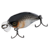 Воблер JACKALL Micro Chubby 30F цв. hl silver & black, 2г