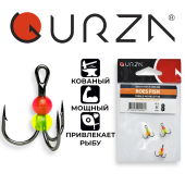 Крючки Gurza-ROES FISH ST-36  № 8 BC MIX 3 шт.