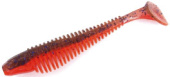 Силиконовая приманка FISHING STYLE CHECKMATE BIG 5,5"(140 мм) уп.3 шт.#049 Brown Fire