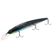 Воблер JACKALL Rerange 130 MR цв. hl bora silver & black, 130мм, 22,5г suspending 2,5 - 3 м