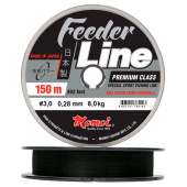 Леска Momoi Feeder Line 0,17 мм, 3,5 кг, 150 м, черная (уп.5 шт)