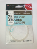 FLUORO SHOK LEADER 2500мм/0,55 D 1шт.х 5 (Test 15,50kg)