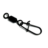 Застежка с вертлюжком Gurza-Rolling Swivel SS/CRANKBAIT SNAP BM № 10 (4шт./уп) (TEST20 kg,W:0,246 g)