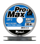 Леска Momoi Pro-Max Winter Strong 0,25 мм, 7,5 кг, 30 м, прозрачная (уп.10 шт)