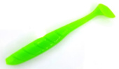 Силиконовая приманка FISHING STYLE RUMBA 5"(125 мм) уп.4 шт.#122 Chartreuse