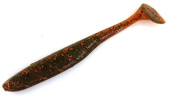 Силиконовая приманка FISHING STYLE RUMBA 5"(125 мм) уп.4 шт.#125 Motor oil Green