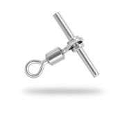 Вертлюжки Gurza-Dropshot Swivels № 7 BN (Dia.1,0mm)(4шт/уп)