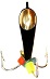 Мормышка WORMIX Чертик 2 с медной коронкой крючок № 16 0,3 гр. 1153 уп(10шт)