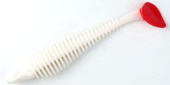 Силиконовая приманка FISHING STYLE CHECKMATE BIG 5,5"(140 мм) уп.3 шт.#101 white