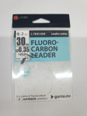 Поводок Gurza-FLUOROCARBON LEADER 250мм/0,35 D 2шт.х 5 (Test 6,5kg)