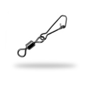 Застежка с вертлюжком Gurza-Rolling swivel/Hooked Snap BN № 1 (5шт/уп)
