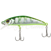 Воблер JACKALL Tricoroll Ryushin 43HW цв. flash green back 43мм 3г sinking