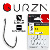 Крючки Gurza-AJI Ring BN № 6 (10шт/уп)