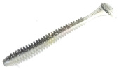 Силиконовая приманка FISHING STYLE SPRING TAIL 3,5"(88 мм) уп.8 шт. #035  Natural
