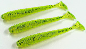 Силиконовая приманка FISHING STYLE SPRING TAIL 4"(102 мм) уп.6 шт. #106 Lemon