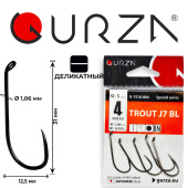 Крючки Gurza-TROUT J7 № 4 BN (5шт/уп)