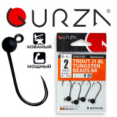 Крючки Gurza-TROUT J1 BL ВК № 2 (4шт/уп) (1,45g) 