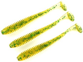 Силиконовая приманка FISHING STYLE SPRING TAIL 3,5"(88 мм) уп.8 шт.#124 Beer