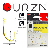 Крючки Gurza-AJI DOUSKI Ring G №10 (10шт/уп)