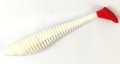 Силиконовая приманка FISHING STYLE CHECKMATE 3,5"(89 мм) уп.6 шт.#101 white