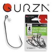 Крючки Gurza-Easy Swim Bait Hook №4 BN (10шт/уп) (с фиксаторной пружинкой)