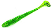 Силиконовая приманка FISHING STYLE SPRING TAIL 2"(52 мм) уп.20 шт. #102 Lime