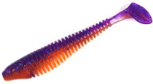 Силиконовая приманка FISHING STYLE CHECKMATE 3,5"(89 мм) уп.6 шт.#005 Maracuja