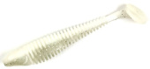 Силиконовая приманка FISHING STYLE CHECKMATE 3,5"(89 мм) уп.6 шт.#031 White Silver