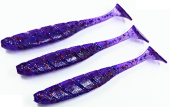 Силиконовая приманка FISHING STYLE RUMBA 8,5"(216 мм) уп.2 шт.#111 Deep purple