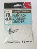 Поводок Gurza-FLUOROCARBON LEADER 700мм/0,85 D 1шт.х 3 (Test 30,5kg)