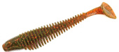 Силиконовая приманка FISHING STYLE CHECKMATE BIG 5,5"(140 мм) уп.3 шт.#125 Motor Oil Green