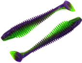 Силиконовая приманка FISHING STYLE CHECKMATE BIG 7,1"(180 мм) уп.2 шт.#010 Beet Tops