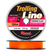 Леска Momoi Trolling Line  0,25 мм, 7,0 кг, 150 м, оранжевая (уп.5 шт)