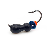 Мормышка WORMIX Муравей 2 классический черный крючок № 16 0,2 гр. 345 уп(10шт)
