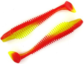Силиконовая приманка FISHING STYLE CHECKMATE BIG 7,1"(180 мм) уп.2 шт.#033 Red Apple