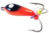 Мормышка WORMIX Чертик 2 красный с глазком крючок № 16 0,3 гр. 181 уп(10шт)