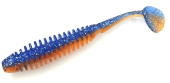 Силиконовая приманка FISHING STYLE MORDER 3,7"(94 мм) уп.6 шт.#012 Blue Orange