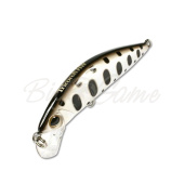 Воблер JACKALL Tricoroll 55HW цв. white & black yamame 55мм 4,4гр sinking 1,3 м