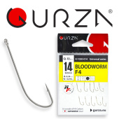 Крючки Gurza-BLOODWORM NI №14 (10шт/уп)
