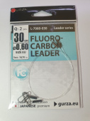 Поводок Gurza-FLUOROCARBON LEADER 300мм/0,60 D 2шт.х 5 (Test 18,7kg)