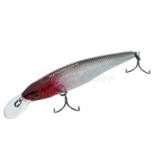 Воблер JACKALLSquad Minnow цв. hl silver red head, 95мм, 14г suspending 0,8 - 1,5 м