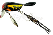 Воблер JACKALL Micro Tappy цв. makkuro dokugaeru 54мм 4,8г floating 0 - 0,5 м